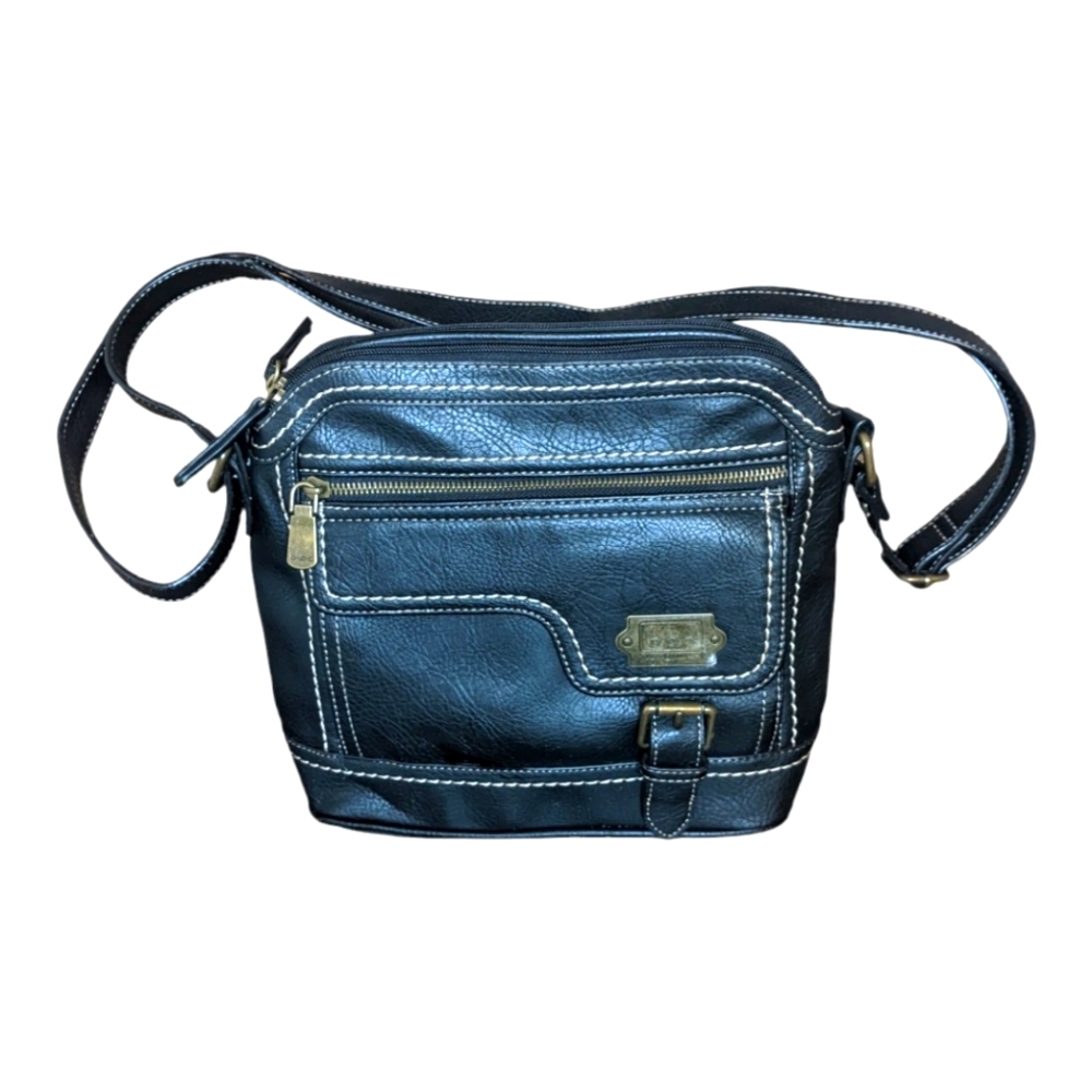 B.O.C. Born Concept Crossbody Shoulder Bag Purse with multiple packets